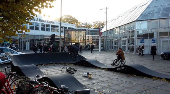 Pumptrack composite PC1 à Aalborg, Danemark.