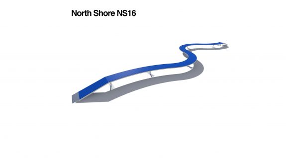 Element toru rowerowego North Shore NS16