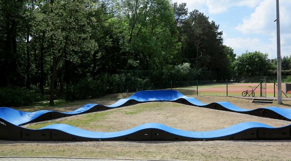 Pumptrack modulaire non stationnaire