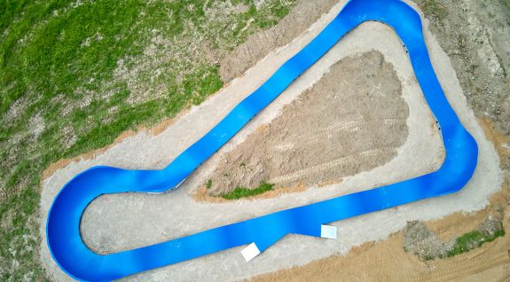 Pumptrack en Frise du Nord