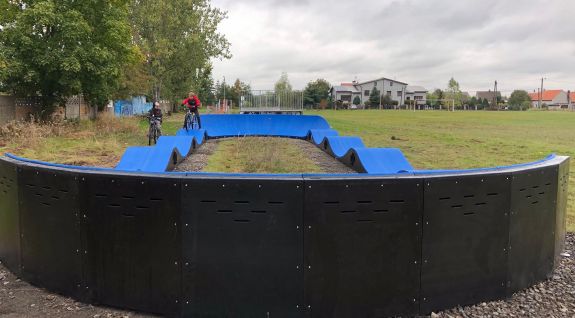 Pumptrack modulaire non stationnaire