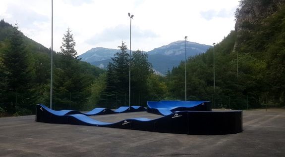 Pumptrack composite adapté pour chaque utilisateur