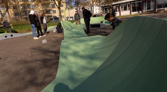 Piste d'accélération à Winterhur